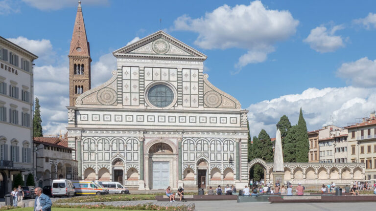 Basílica de Santa María Novella, Florencia, Italia