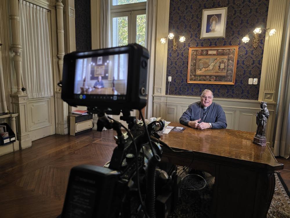 entrevistamos a Monseñor Alberto Bochatey, O.S.A., obispo auxiliar de la Arquidiócesis de La Plata