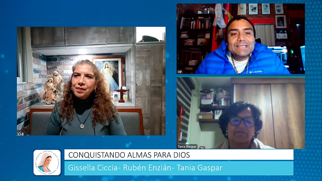 Ruben Enzian - entrevista en Radio María sobre la película "El Apóstol de los Andes".
